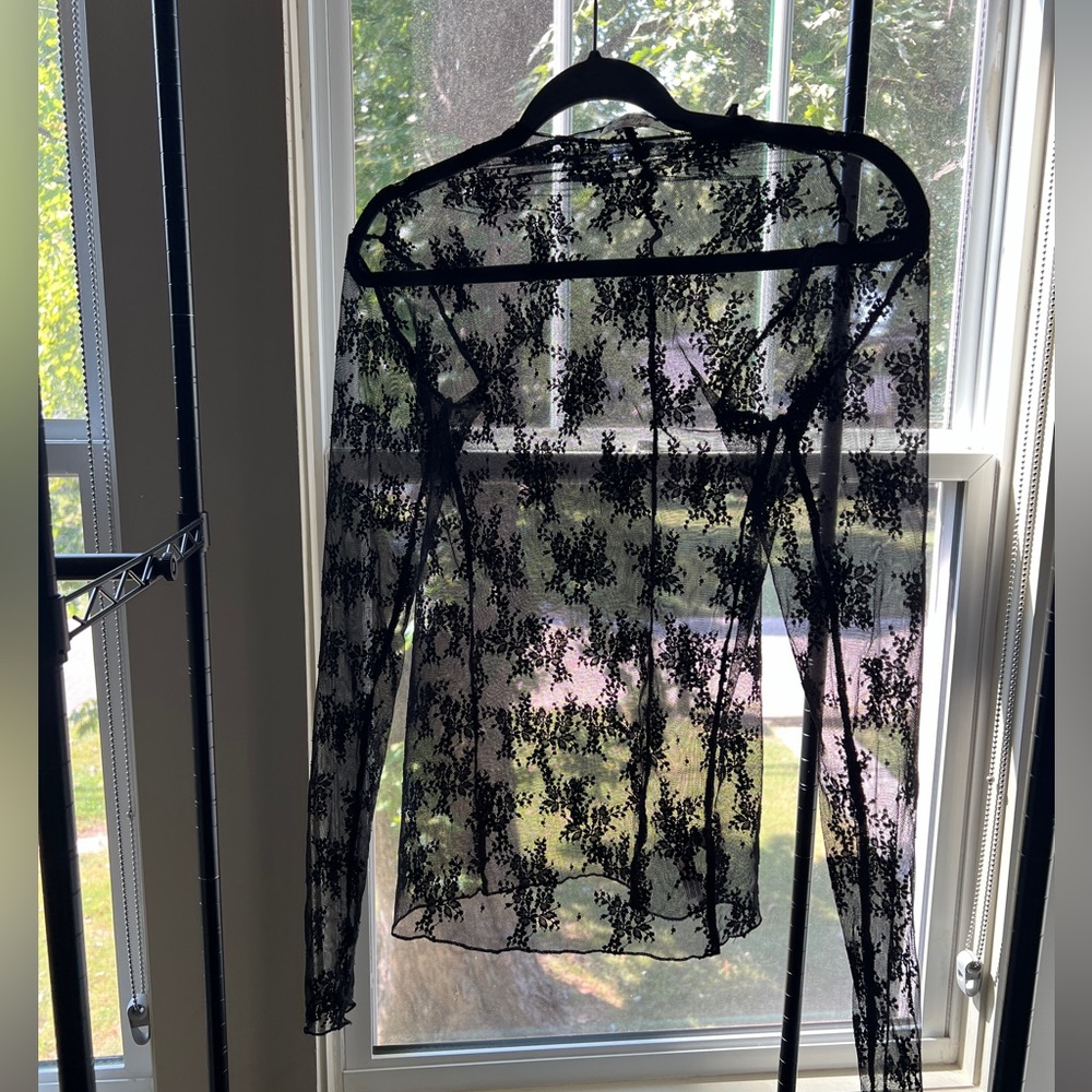 Free People Lady Lux Lace Top